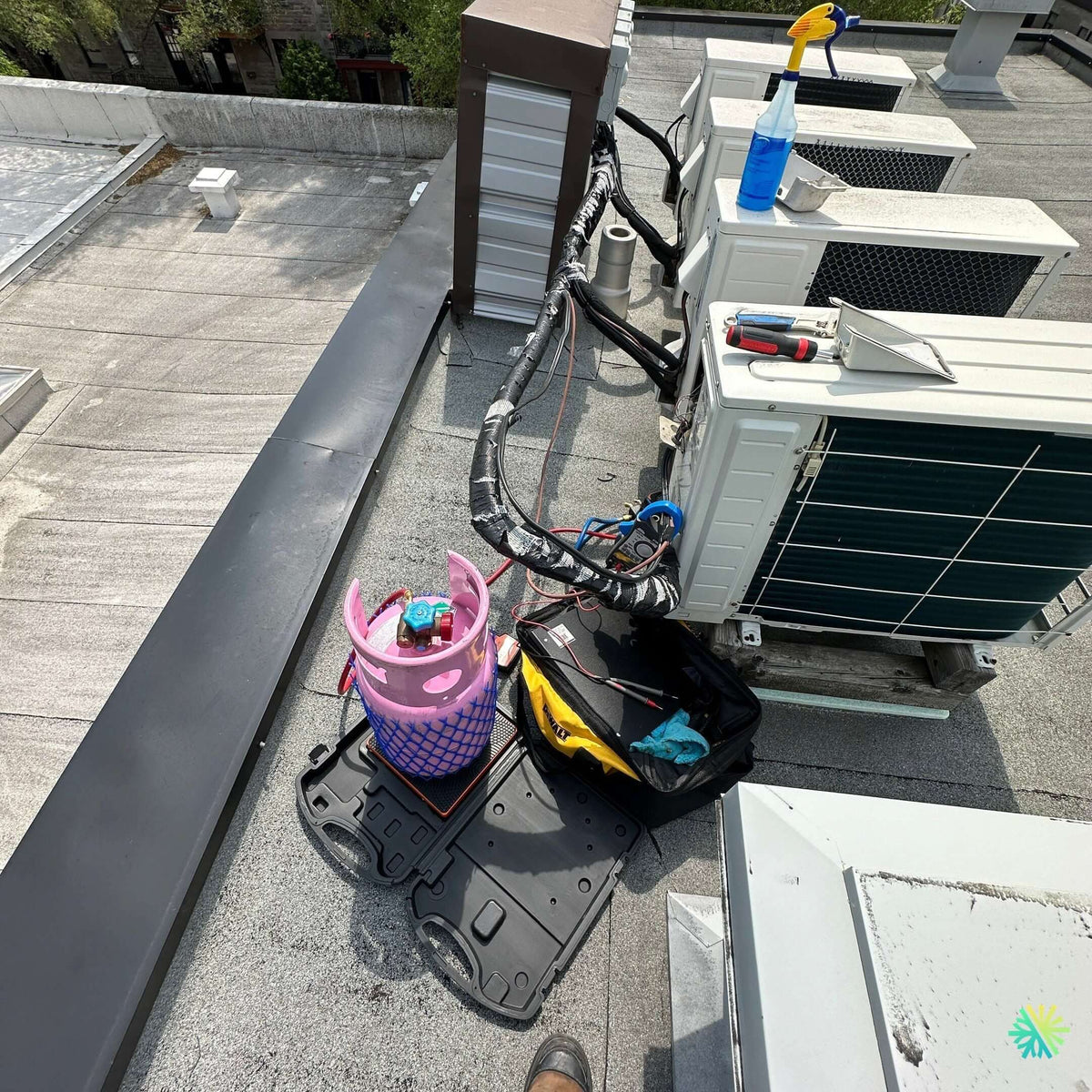 Installation d’une GREE FreeMatch R32 Thermopompe MultiZone au Plateau-Mont-Royal