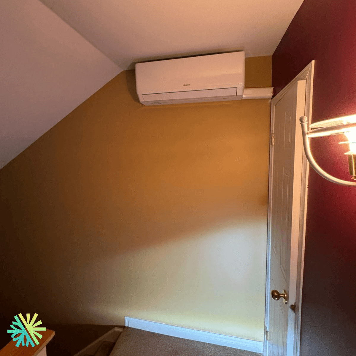Installation of a Gree Vireo GEN3 Mini Split Heat Pump in Oka