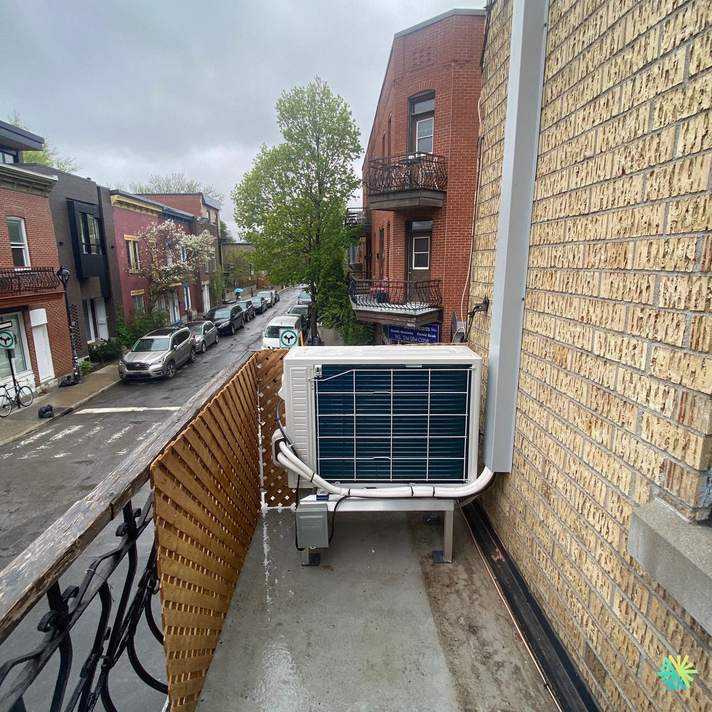 Réparation d’un climatiseur mural Fujitsu au Plateau-Mont-Royal