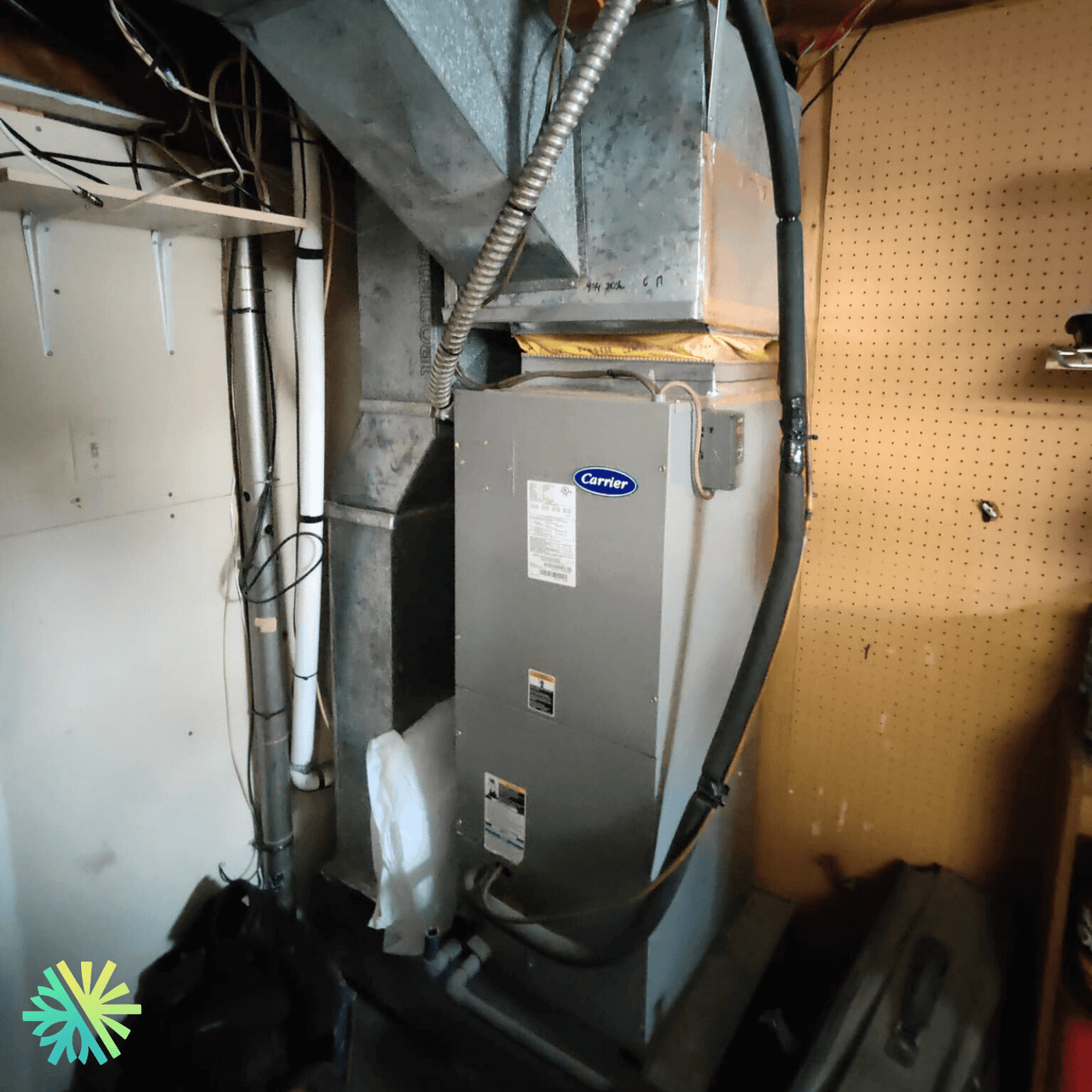 Réparation d’un Air Handler Carrier, CVC Central et Système de Chauffage à Saint-Léonard