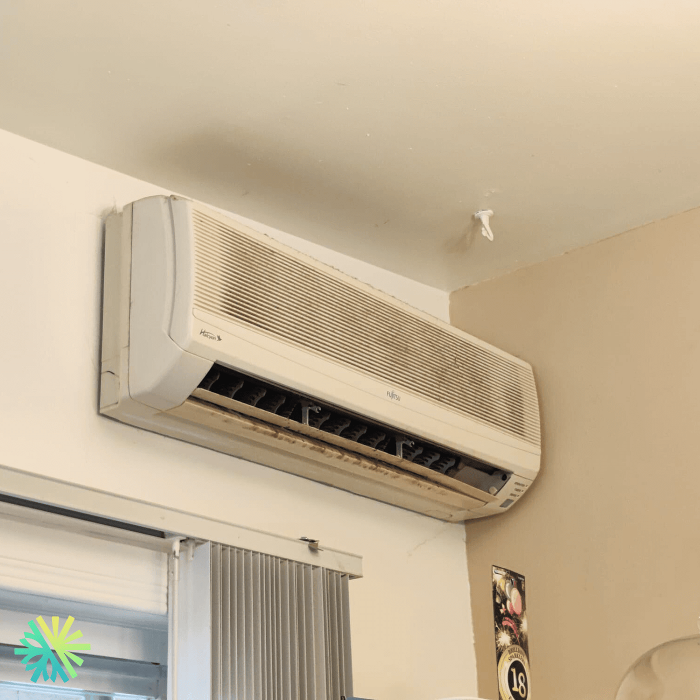 Réparation d’une thermopompe mini split Fujitsu à Pierrefonds-Roxboro