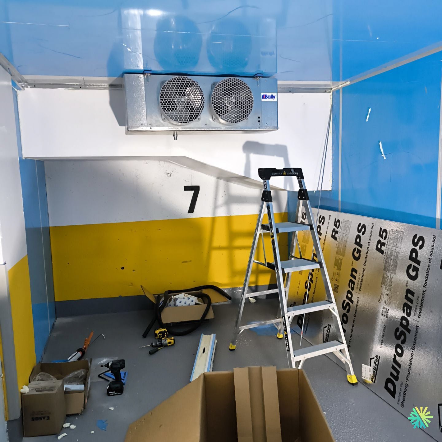 Installation d’un système de réfrigération Bally à Ville-Marie