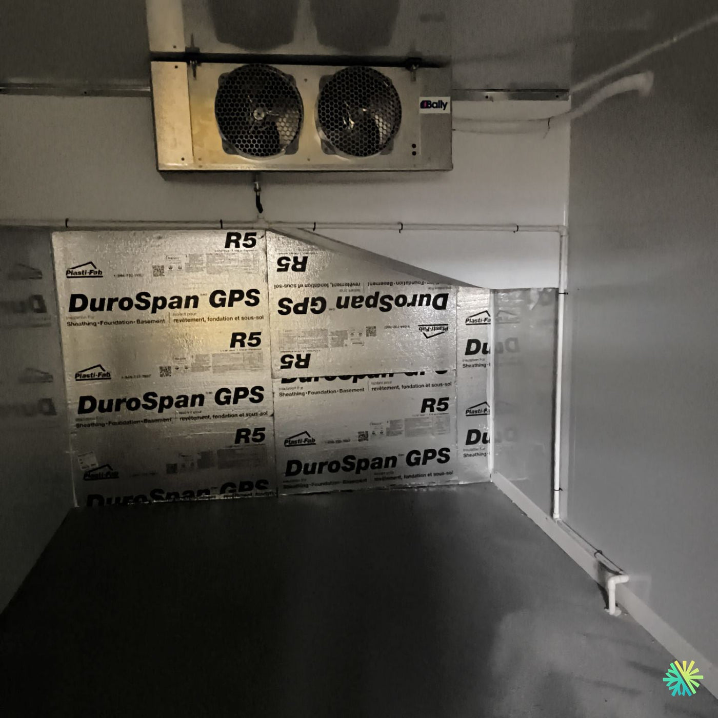 CVC Commercial à Longueuil : Installation d’un Système de Réfrigération Bally pour une Chambre Froide Industrielle