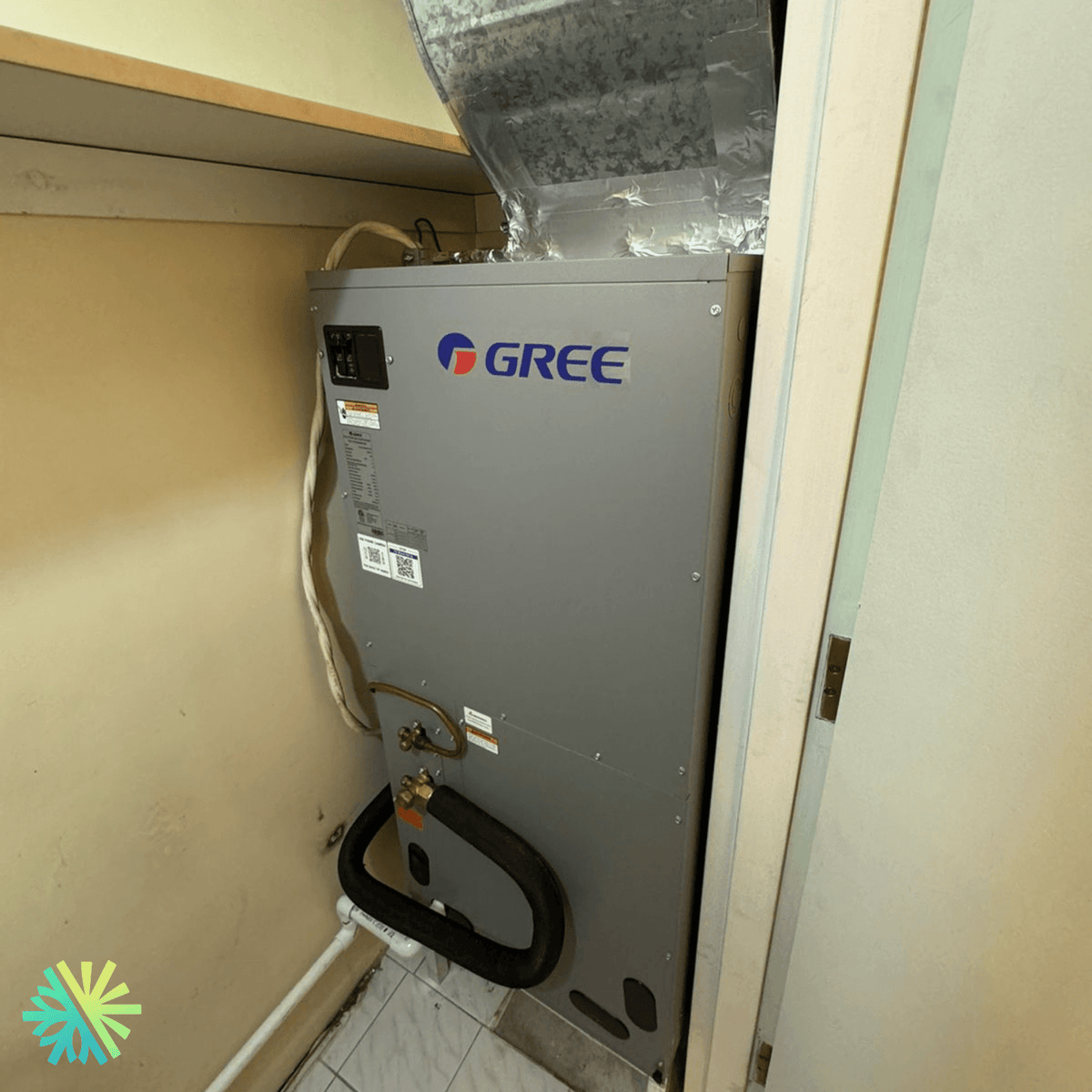 Installation of a Gree Flexx Electric Furnace in Beaconsfield