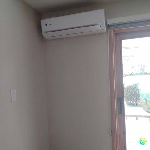 Installation d’une Sharp ZU1 thermopompe murale à Rosemont