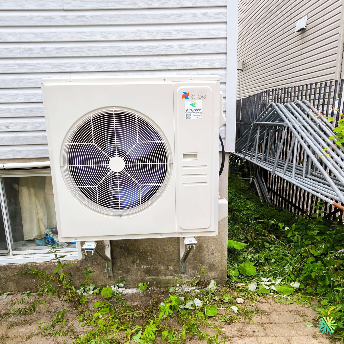 Installation d’une thermopompe centrale ELIOS Central-Elios au R454B à Saint-Valentin