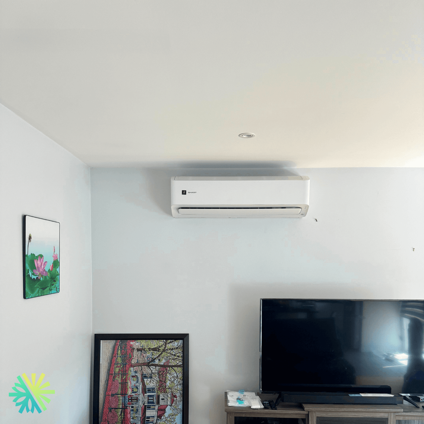 Installation d'une thermopompe Sharp BU Triple Zone sur la Rive-Nord