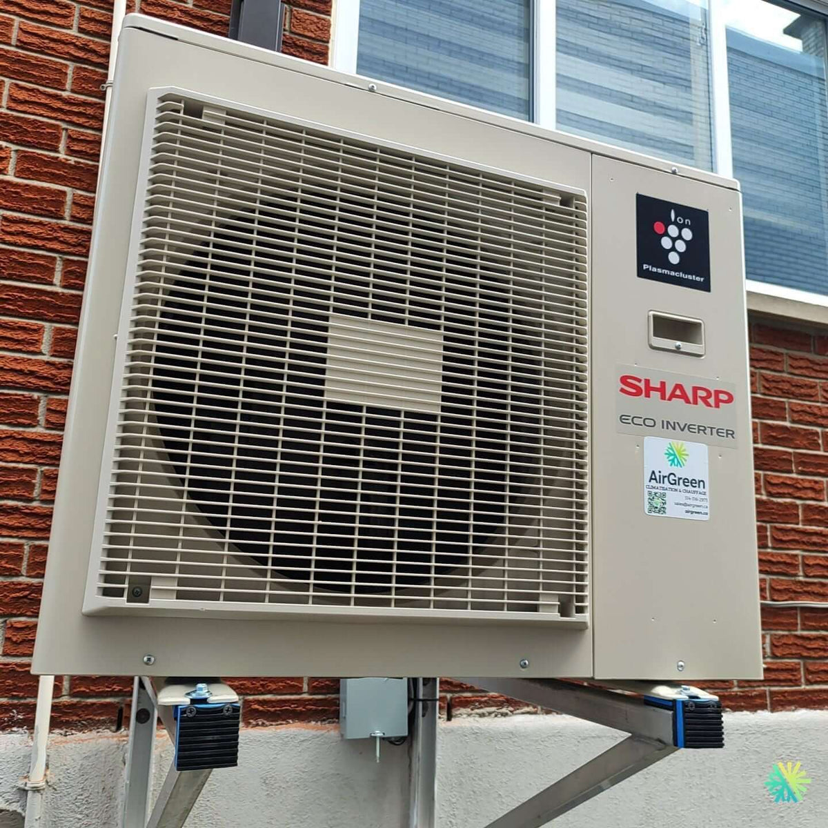Installation d’une Sharp thermopompe murale à Villeray–Saint-Michel–Parc-Extension