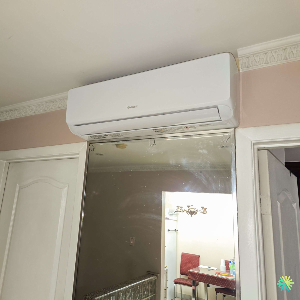 Installation d’une thermopompe murale GREE CHARMO R32 Mini Split à Vaudreuil-Dorion