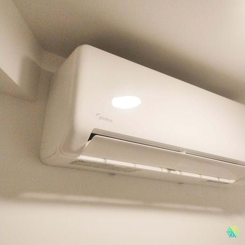 Installation of a MIDEA MIDEA35 wall-mounted heat pump in Saint-Amable, on Montreal’s South Shore