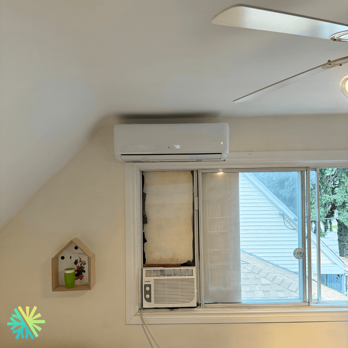 Installation of a Gree Charmo 19 Mini Split in Terrebonne