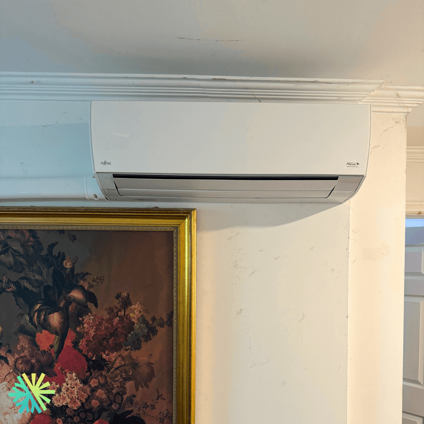 Installation d'une thermopompe double zone Fujitsu RLXFZH à Verdun, Montréal