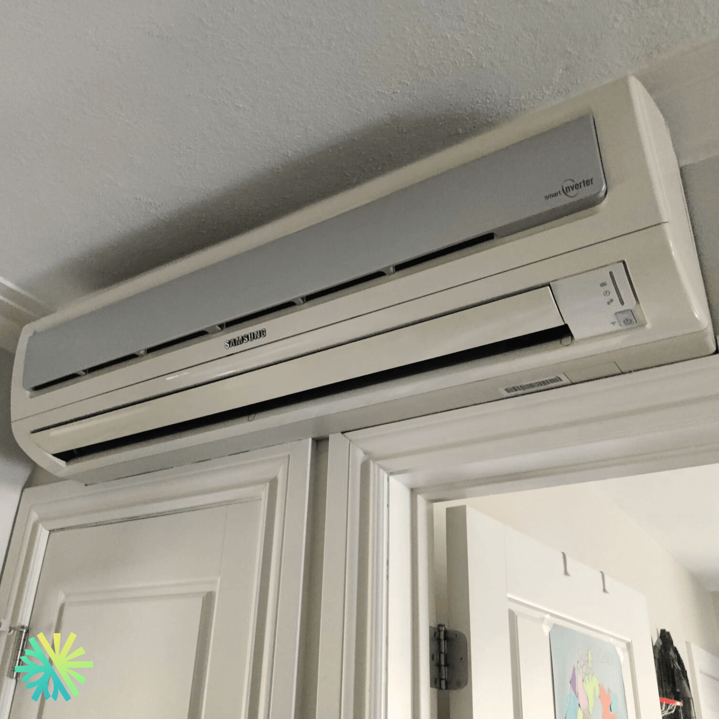 Réparation d’une thermopompe murale Samsung à Anjou