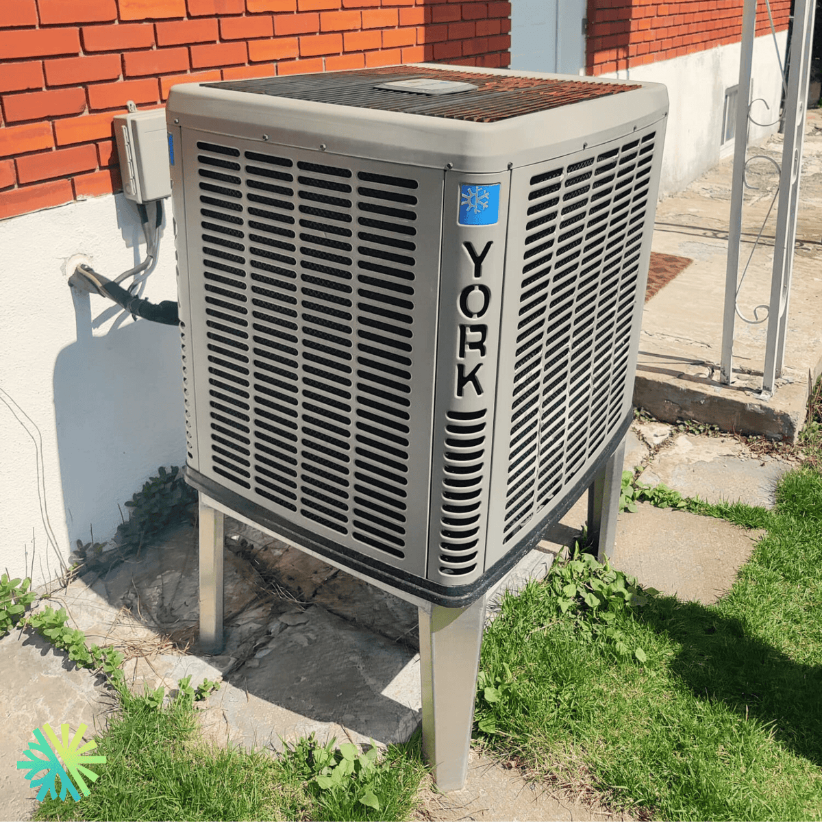 Repair Service of a York Central Heat Pump on the South Shore
