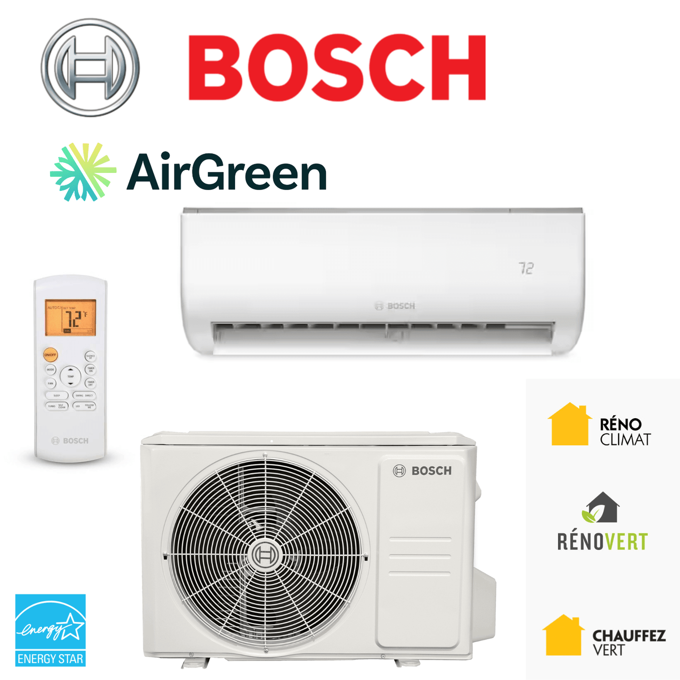 Quand une thermopompe multizone Bosch bat à plate couture une fournaise au gaz naturel à Montréal