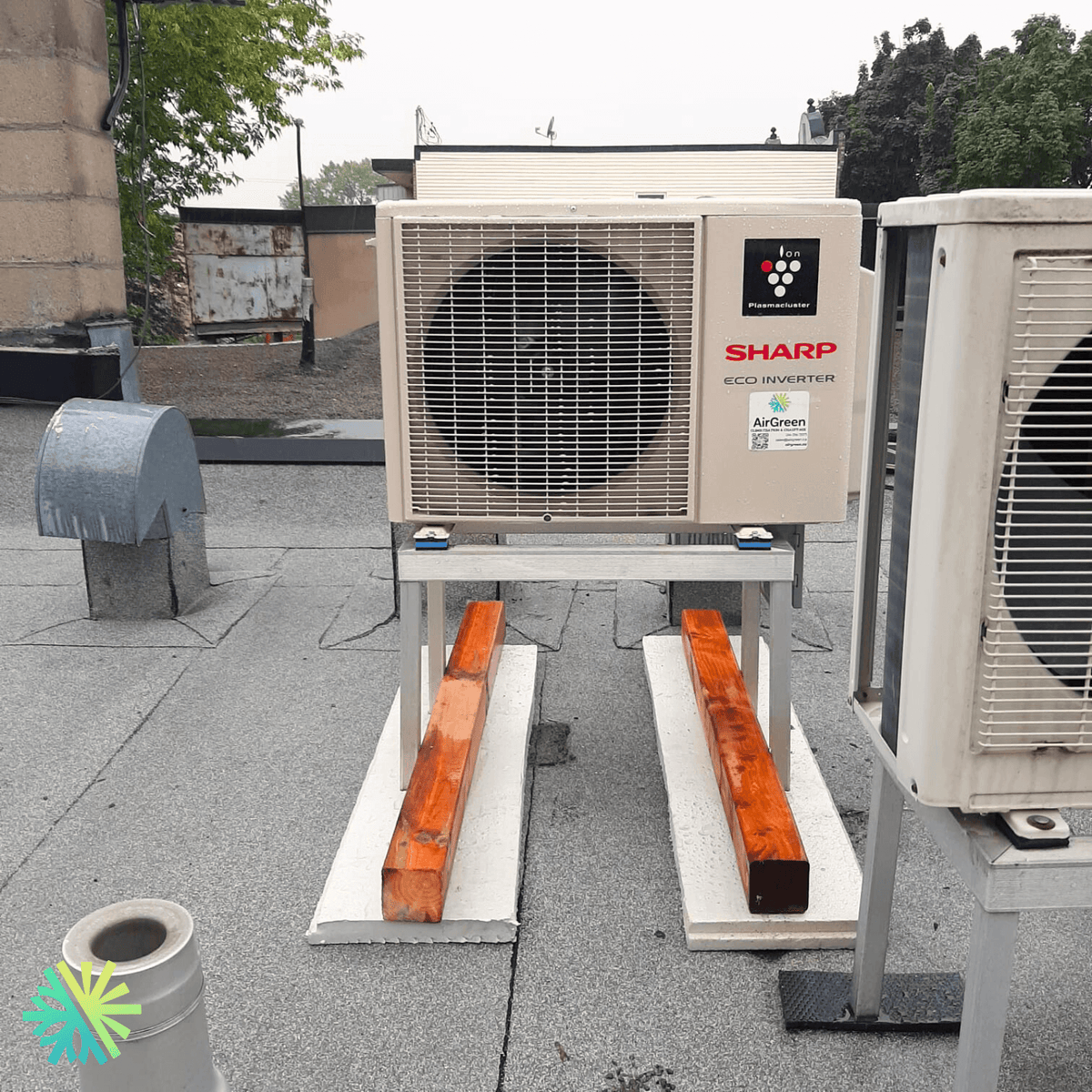 Installation of a Sharp ZU1 Wall-Mounted Heat Pump in the South Shore