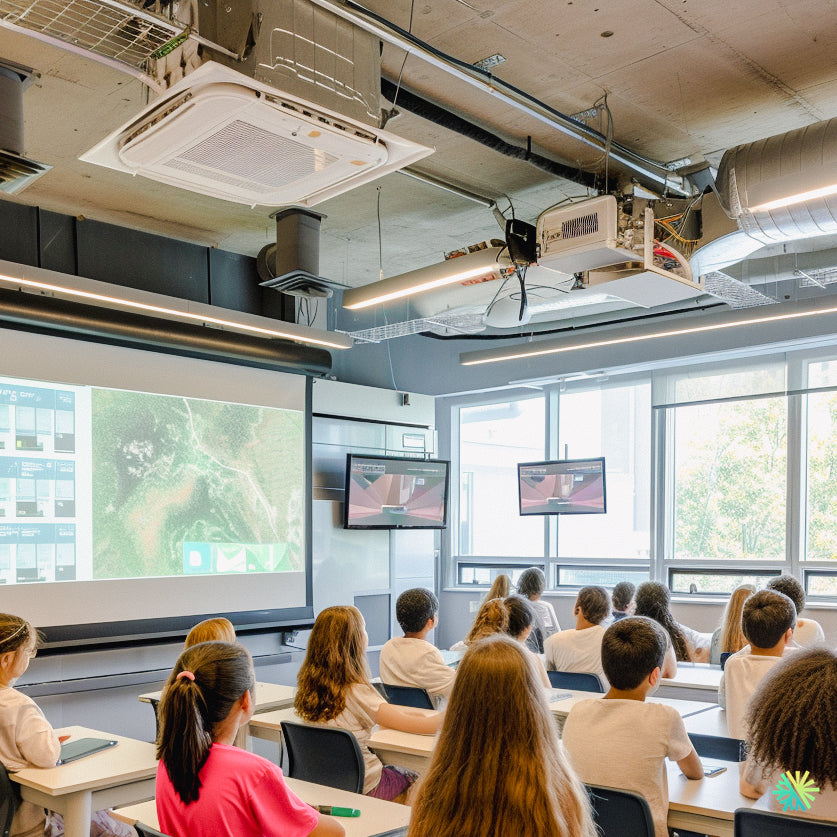 Climatisation d’écoles et garderies à Laval : comment AirGreen assure la sécurité et le confort des enfants