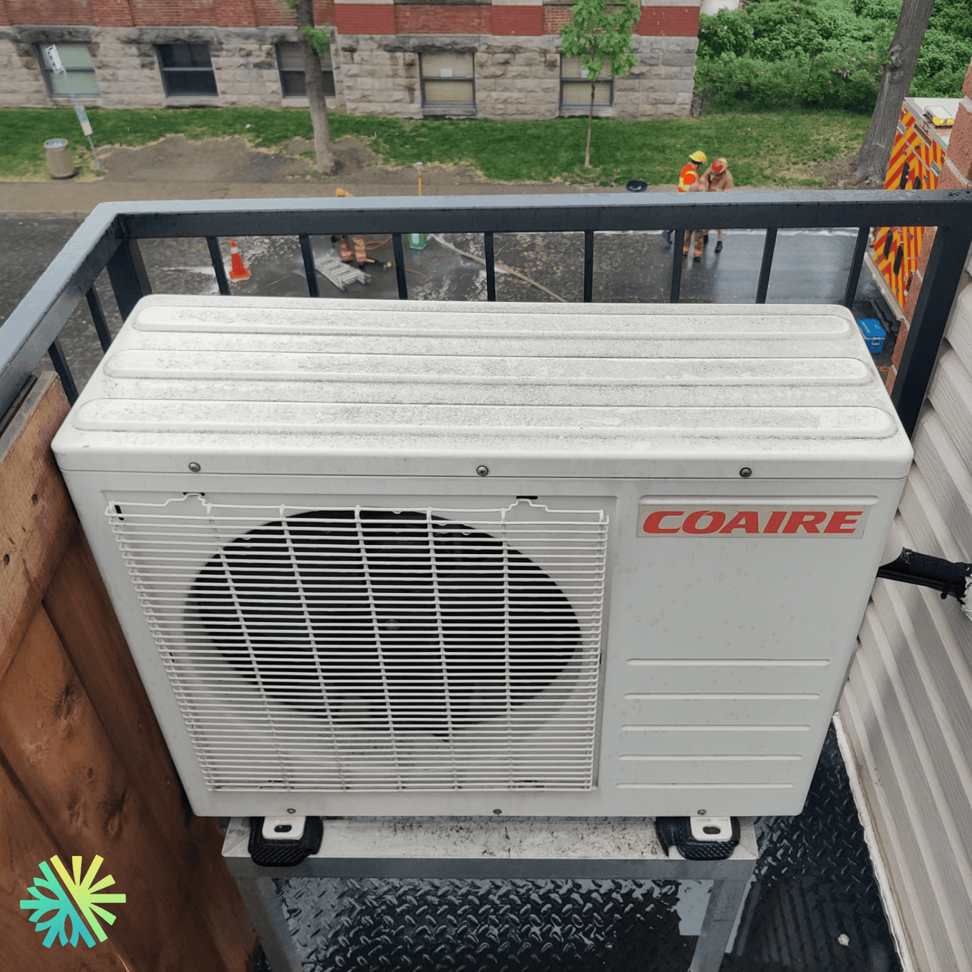Réparation exceptionnelle d’une thermopompe murale COAIRE à Montréal