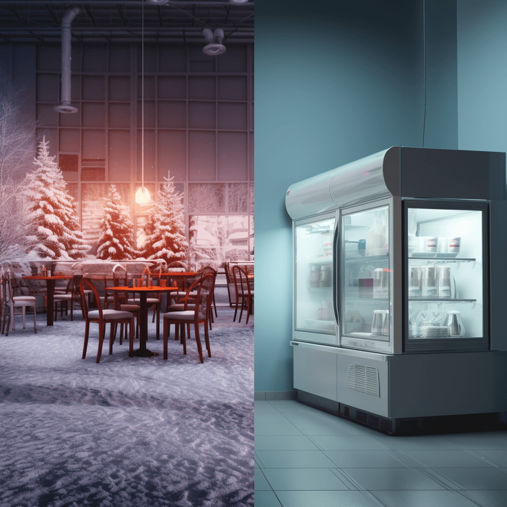 Quelle est la différence entre la réfrigération commerciale et industrielle?