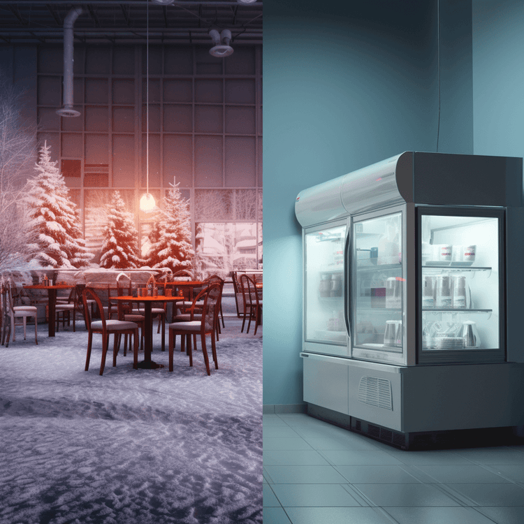 Quelle est la différence entre la réfrigération commerciale et industrielle?