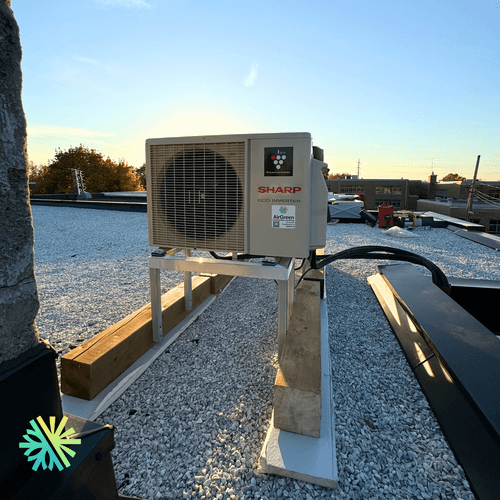 Installation d’une thermopompe murale SHARP ZU1 à Vaudreuil-Dorion