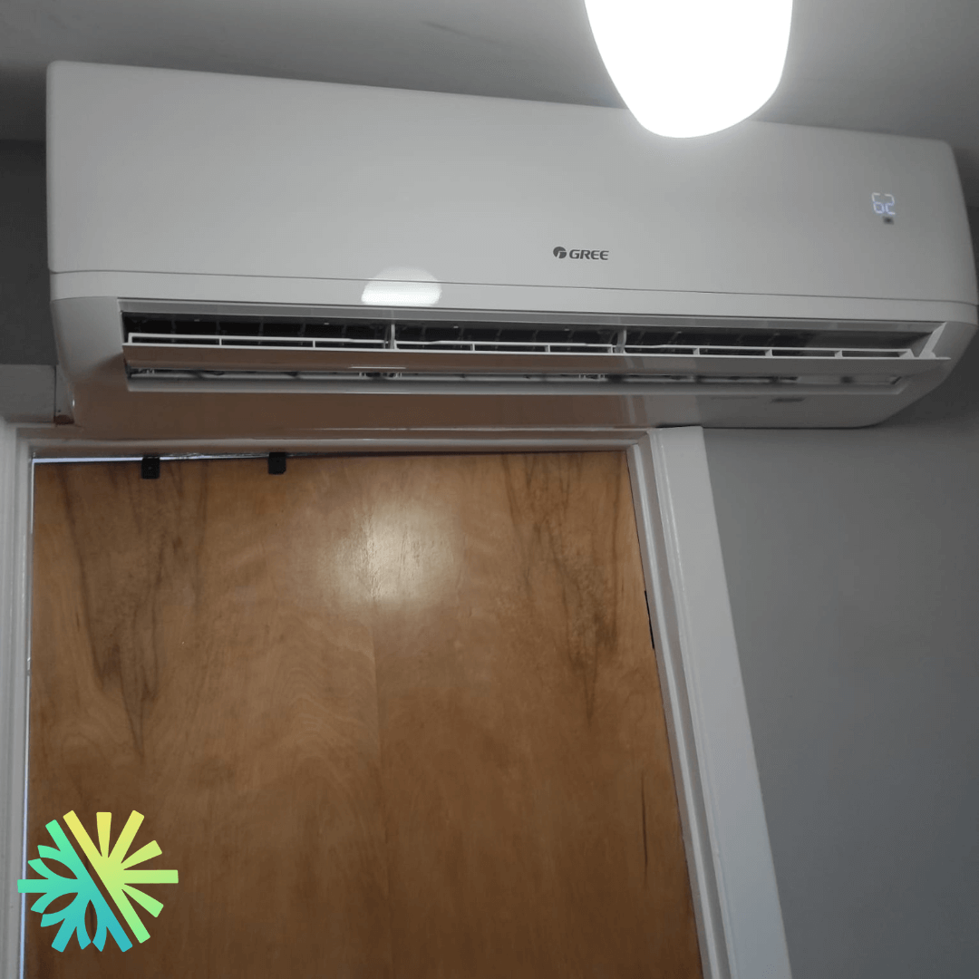 Installation of a Gree Extrême Wall-Mounted Heat Pump in Sainte-Julie