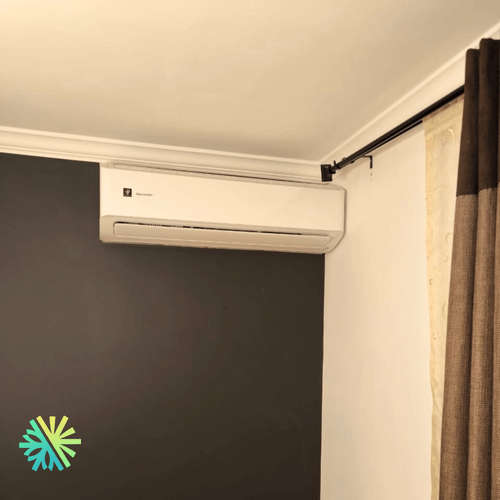 Installation d’une thermopompe murale SHARP ZU1 18 000 BTU à Rosemère