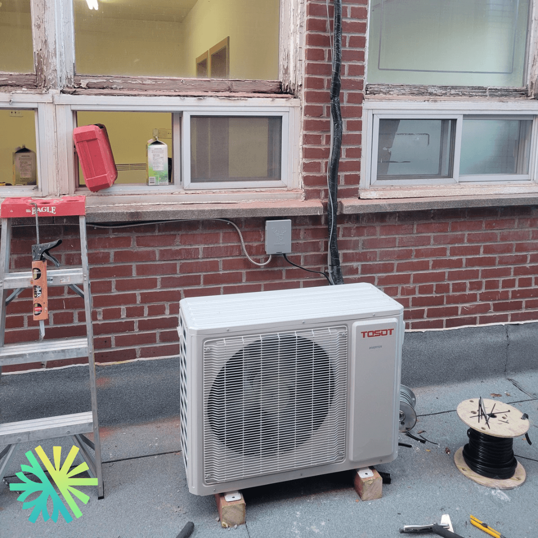 Installation of a Tosot LomoPlus UltraHeat DoubleZone Heat Pump in Verdun, Montreal
