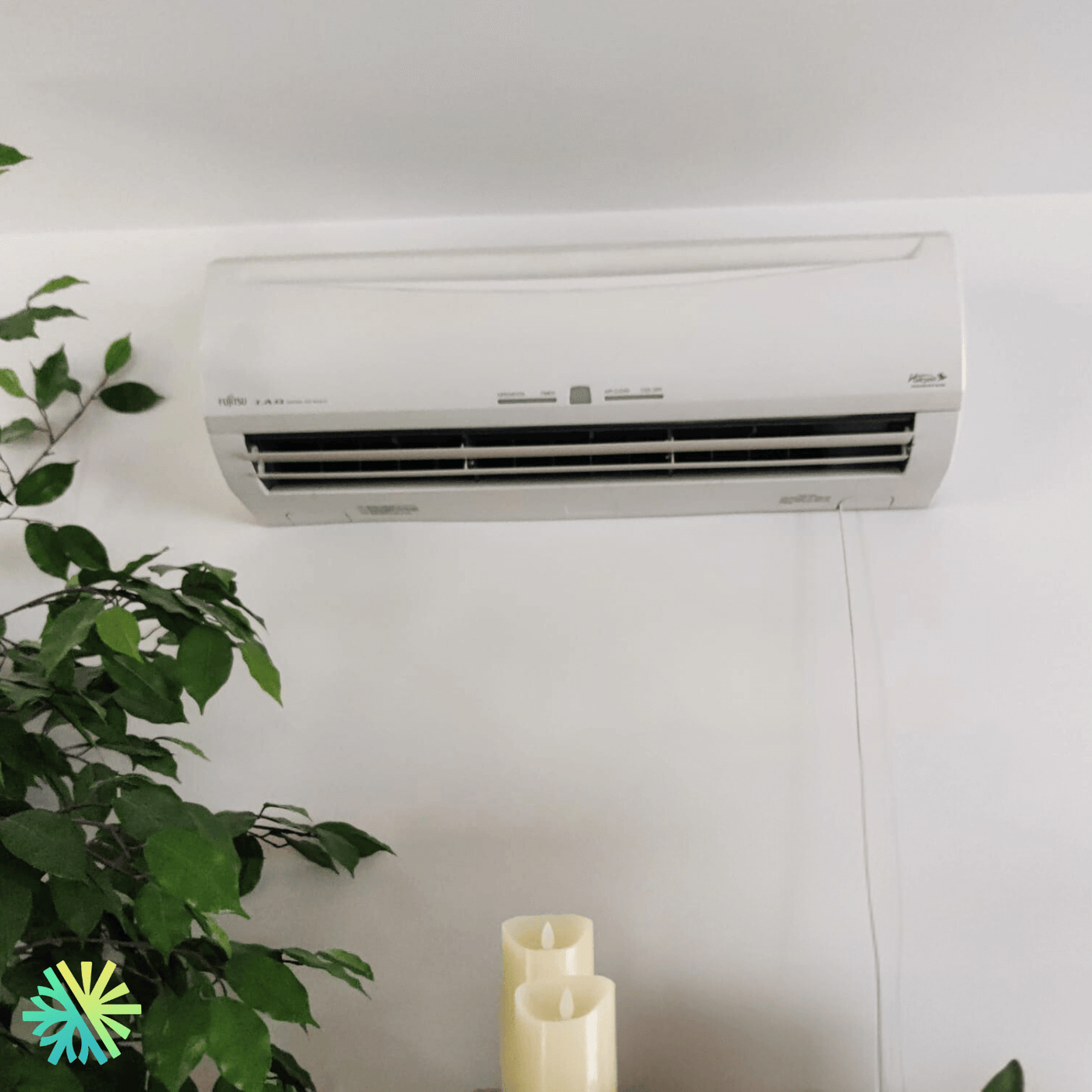 Réparation d'une thermopompe murale Fujitsu Mini Split à Saint-Bruno