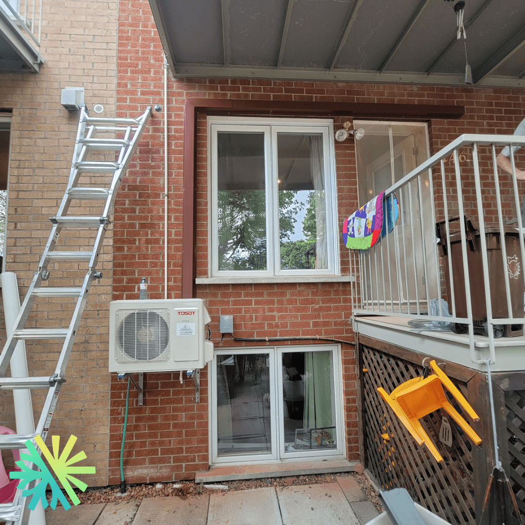 Installation of a Tosot LomoPlus Mini Split in Villeray–Saint-Michel–Parc-Extension, Montreal
