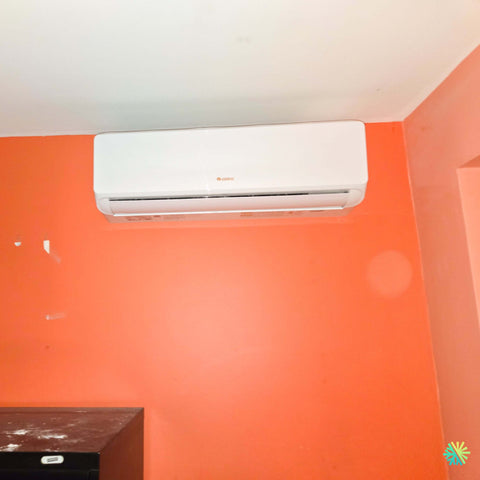 Installation d'une thermopompe multizone GREE FreeMatch R32 à 5 têtes à Rigaud, au pied du mont Rigaud