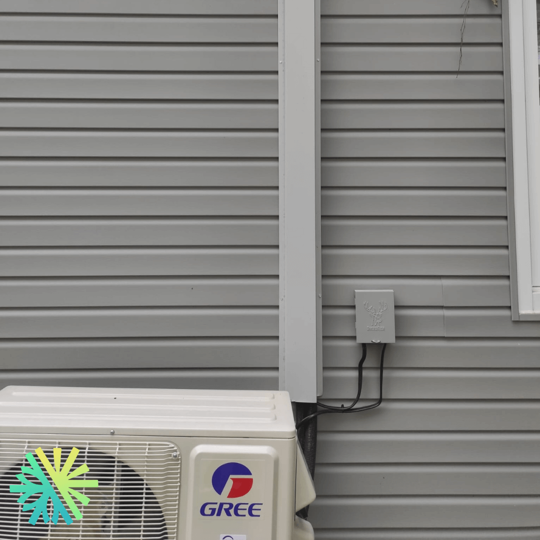 Installation of a Gree Sapphire Wall-Mounted Heat Pump in Terrebonne