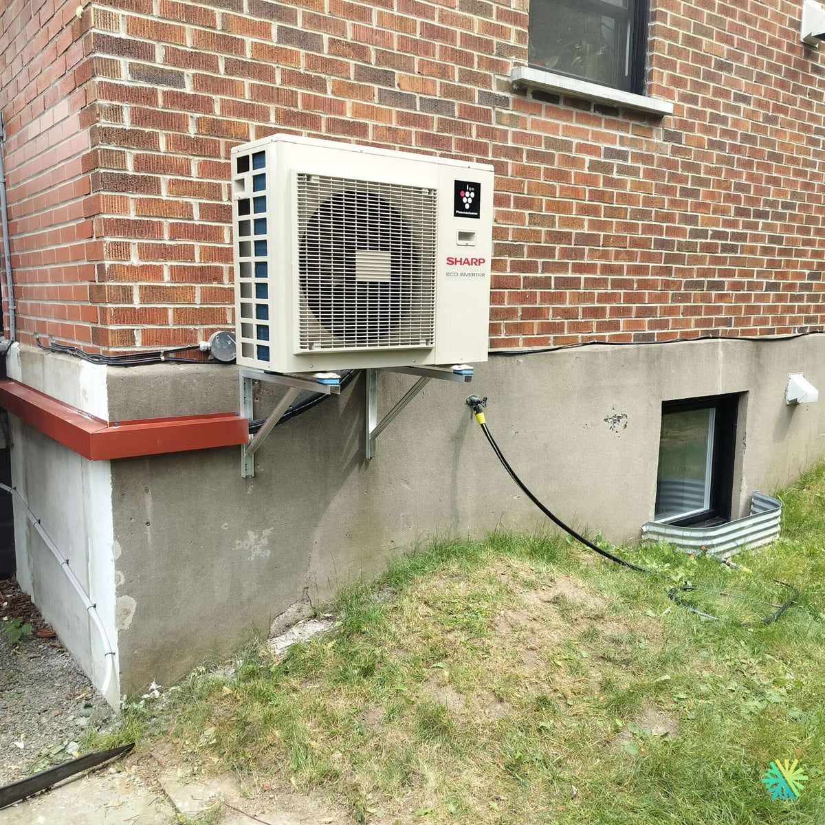 Installation d’une Sharp Eco Inverter thermopompe murale à Villeray–Saint-Michel–Parc-Extension