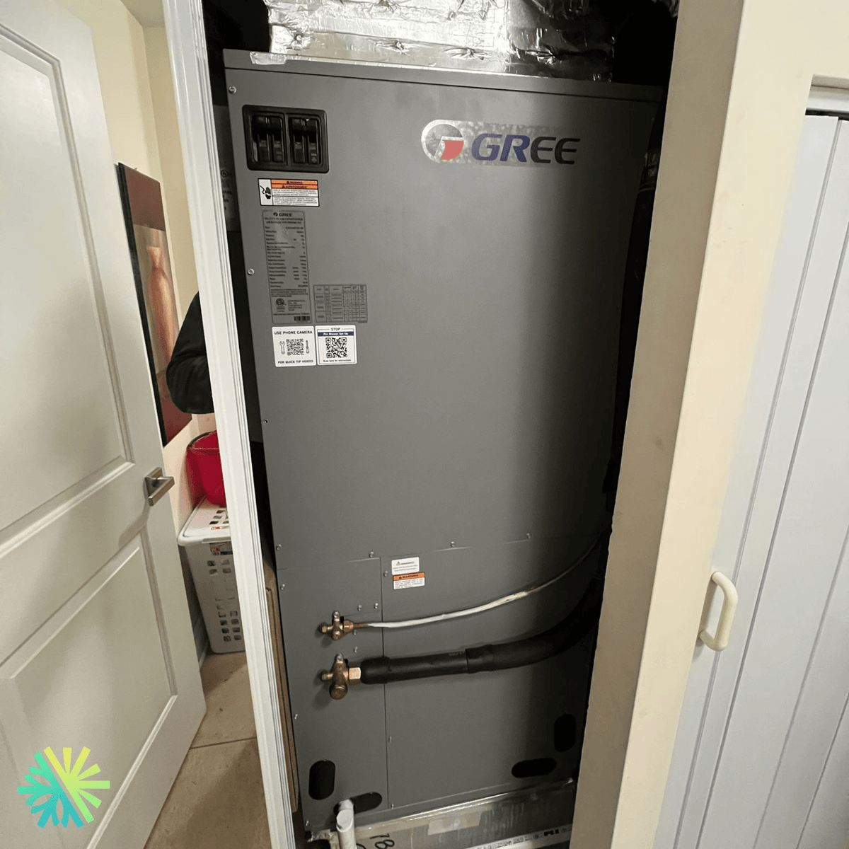 Installation of a Gree Flexx Electric Furnace in Longueuil