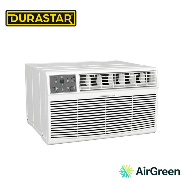 Climatiseur à travers le mur DURASTAR installé par AirGreen à Montréal, Laval, Longueuil, sur la Rive-Sud et la Rive-Nord