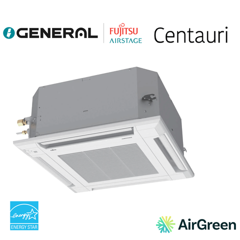Thermopompe cassette de plafond GENERAL AIRSTAGE Centauri 9 000 BTU – carte principale | Montréal, Laval, Longueuil, Rive-Sud, Rive-Nord