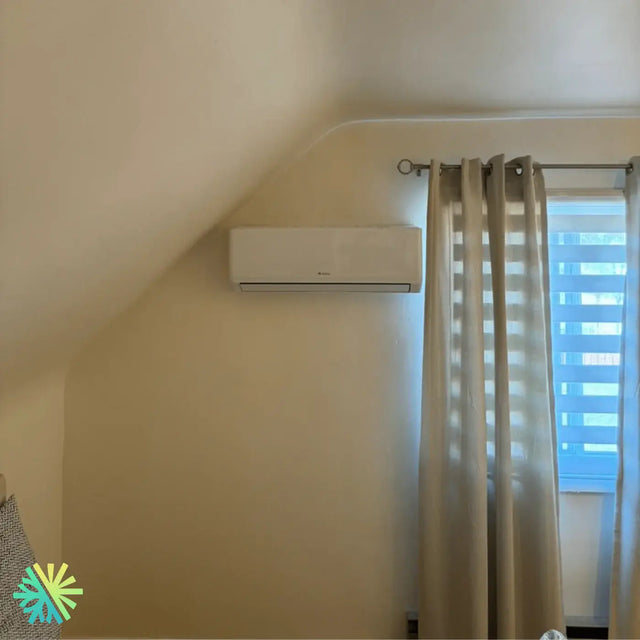 Installation of a Gree Crossover wall-mounted heat pump in Oka, North Shore