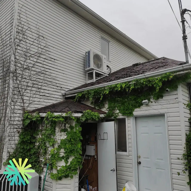 Installation of a Gree FreeMatch Extreme dual-zone heat pump in Deux-Montagnes, North Shore
