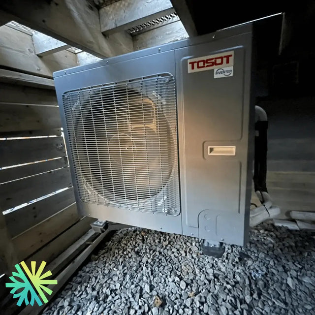 Installation of a Tosot APEX Central Heat Pump in Deux-Montagnes, North Shore