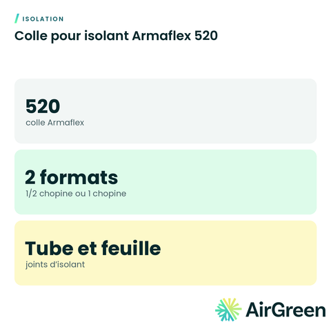 Colle pour isolant Armaflex 520
