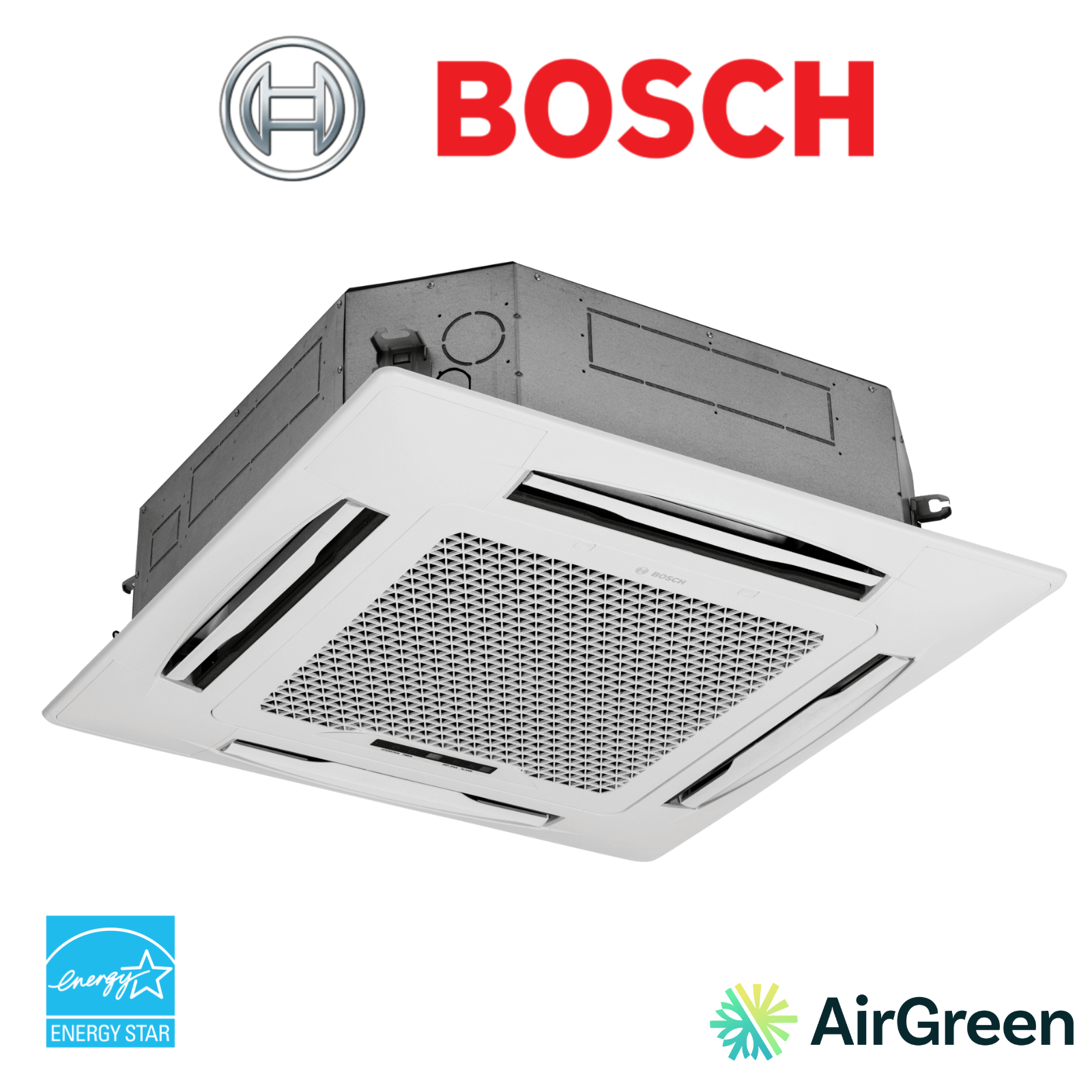 Cassette Plafonnier BOSCH | 48 000 BTU | Montréal, Laval, Longueuil, Rive Sud et Rive Nord