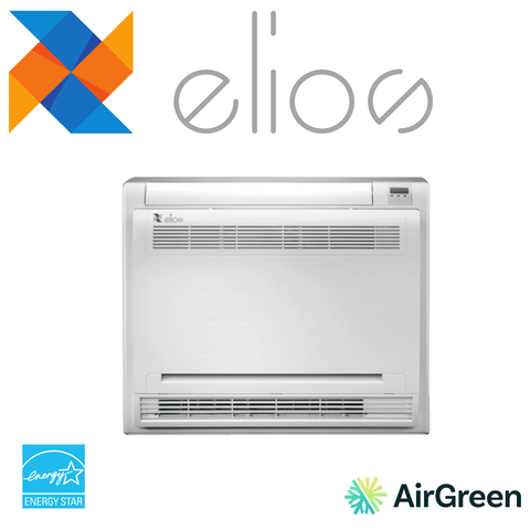 Console de Plancher | ELIOS eMatch | 12 000 BTU | Thermopompe by AirGreen with Energy Star certification