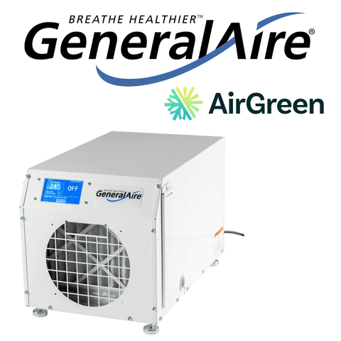 Déshumidificateur GeneralAire GF-DH75 | Installation à Montréal, Laval, Longueuil, Rive Sud et Rive Nord, AirGreen