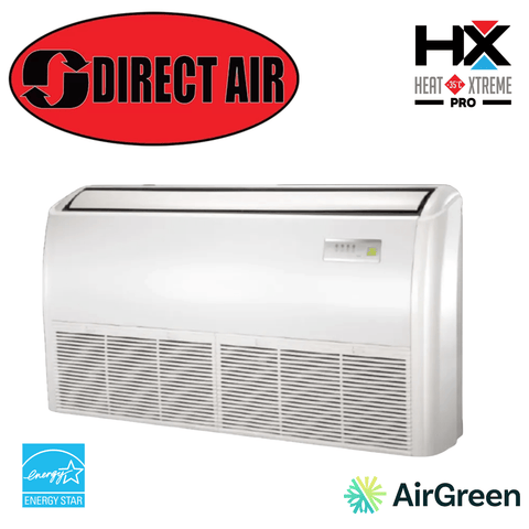 DIRECT AIR : Unité Plancher-Plafond Heat Xtreme Pro (-35 °C) R410a | 24 000 BTU - Energy-efficient ceiling-floor heat pump