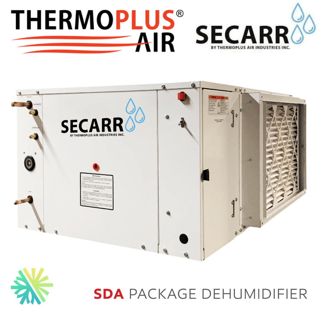 Déshumidificateur Commercial : SECARR SDA SDAF-012 - THERMOPLUS AIR