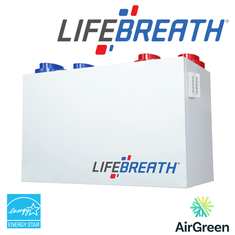 Échangeur d'Air LIFEBREATH 267 MAX Grand Montréal, Energy Star certified