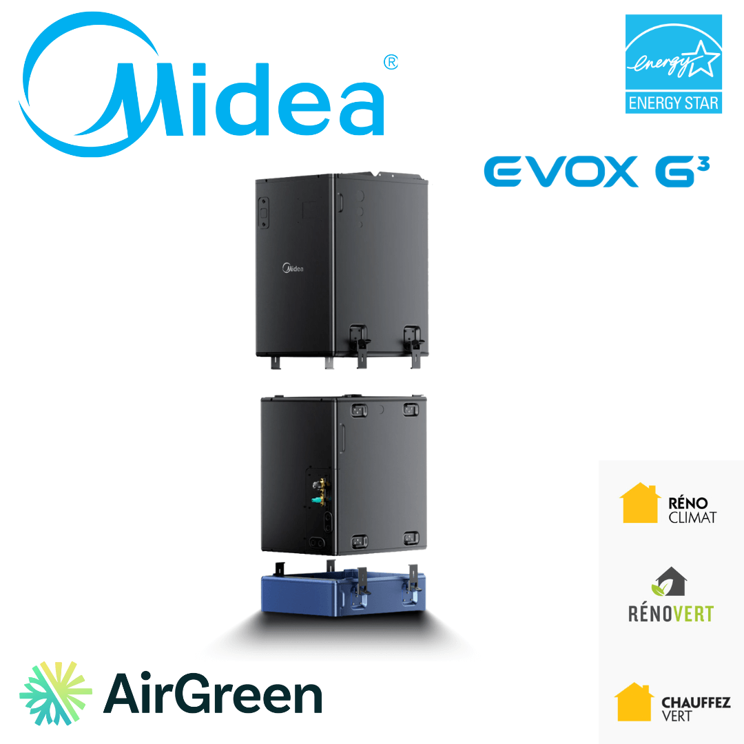 MIDEA EVOX G3 Electric Furnace | 3 Tons – AirGreen Climatisation
