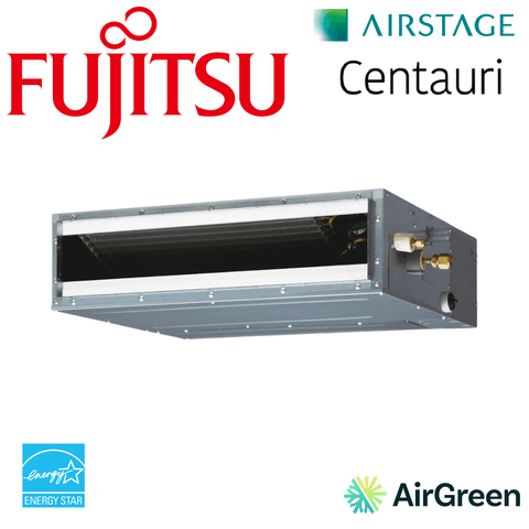 Thermopompe Gainable FUJITSU CENTAURI R32 | 48000 BTU, idéal pour systèmes CVAC gainables performants