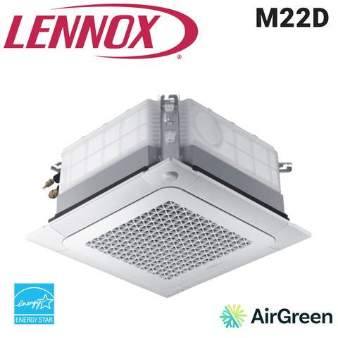 Cassette à 4 voies (2 x 2) LENNOX M22D | 18 000 BTU air conditioning unit by AirGreen