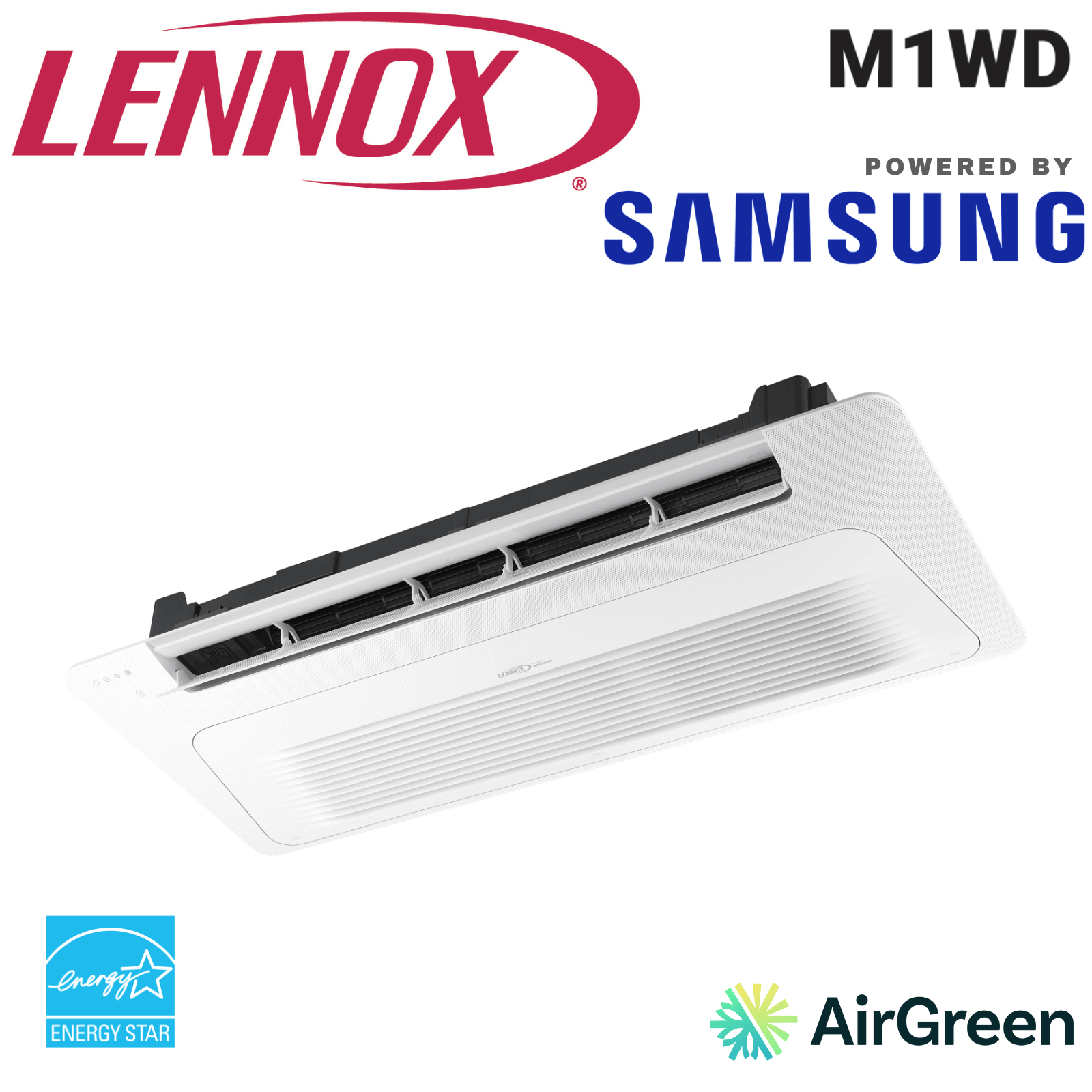 LENNOX M1WD 12000 BTU 1-Way Cassette | Parts by Samsung – AirGreen